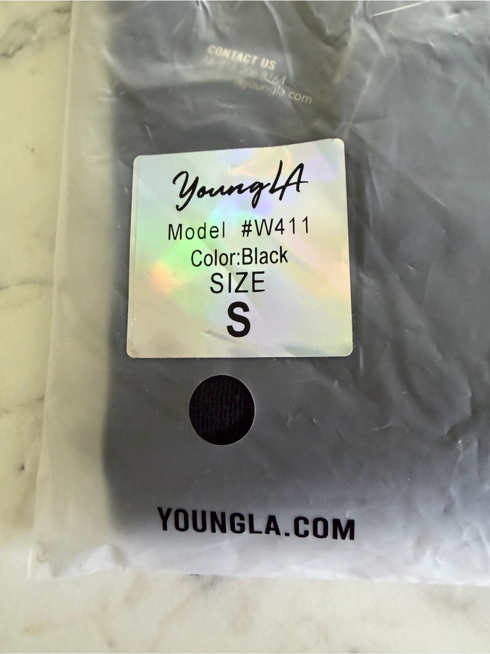 YoungLA Raglan Cropped Tee - Picture 5 of 5